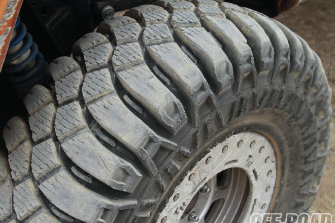 The Tires of King of the Hammers 2012