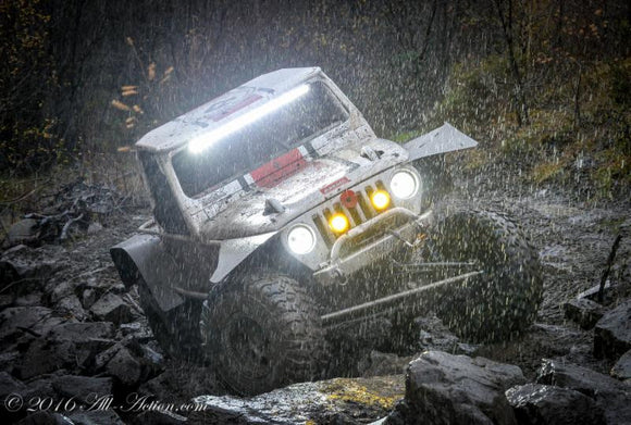 Epic win for Will in Matilda his 4500 class Jeep Wrangler at AWDC's Driven to the Edge event 2016!