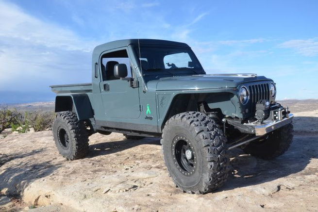 FrankenBrute is a monster of a 2006 Jeep Wrangler TJ