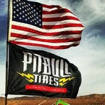 PITBULL - 3x5 BANNER FLAG - PB LOGO - Pit Bull Tires